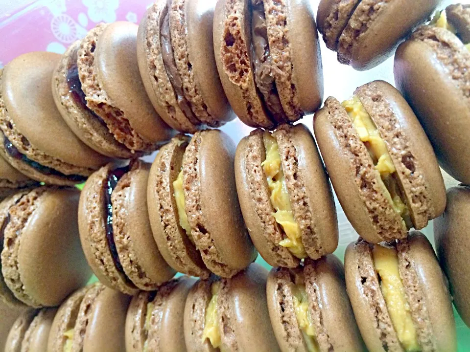 Chocolate Macarons|Pelsia Yapさん