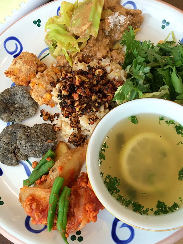 Macrobiotic lunch plate;))|aястасияさん