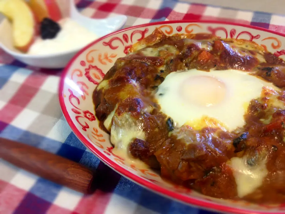 余ったカレーでリメイク！|ゆんさん