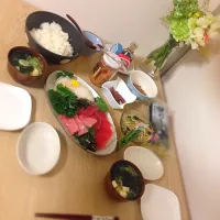 Snapdishの料理写真:手巻き寿司|naoko takahashiさん