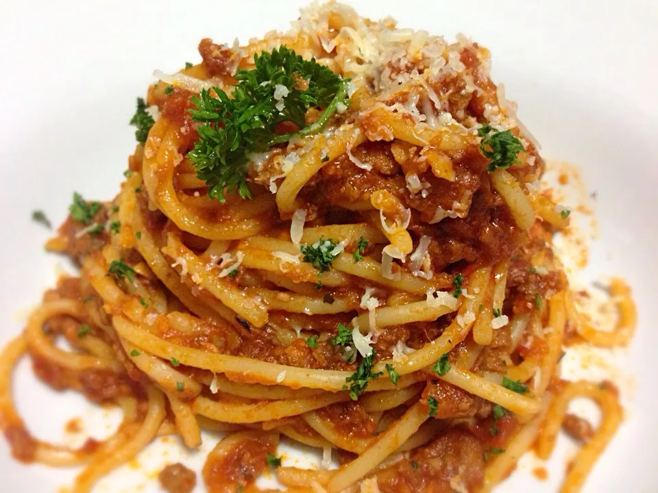 Pasta ala Bolognese|Ridwan Halimさん