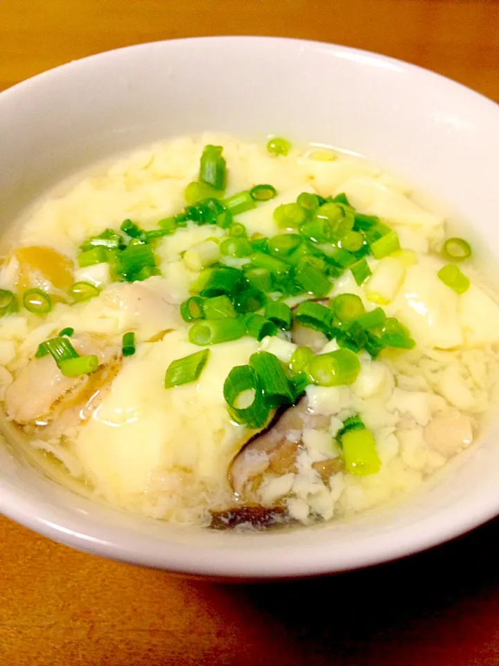 味付け玉子豆腐で茶碗蒸し風|まいりさん