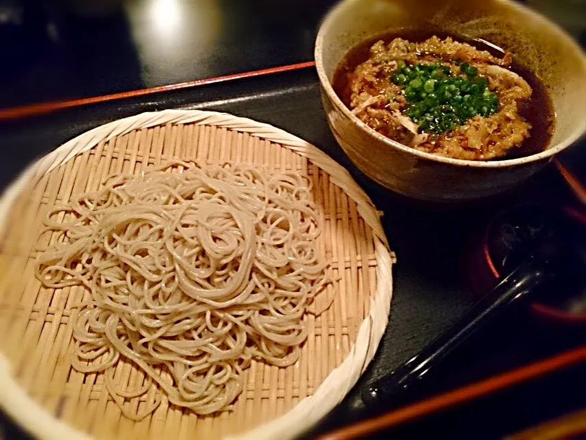 Snapdishの料理写真:築地 長生庵  かきあげ蕎麦|おたかさん