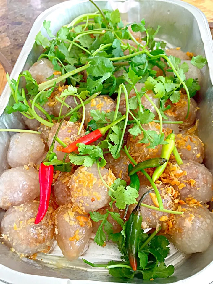 Sah khoooo (sweeten ground pork tapioca balls)|Nillersさん