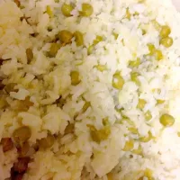 Easy oven white rice with sweet peas|Shakoya Singletonさん