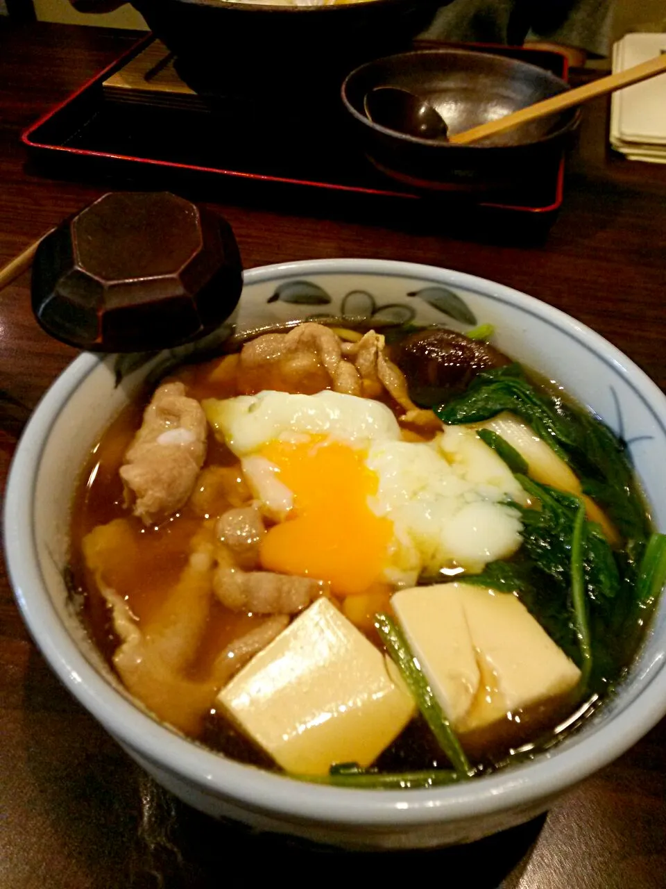 Snapdishの料理写真:Sukiyaki Udon|Jeab Lertさん