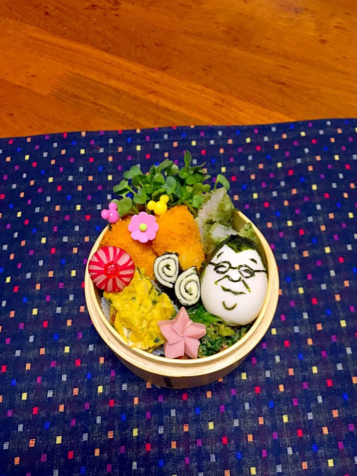 Snapdishの料理写真:女子高生弁当  卵鶴瓶やねん|ゆうさん