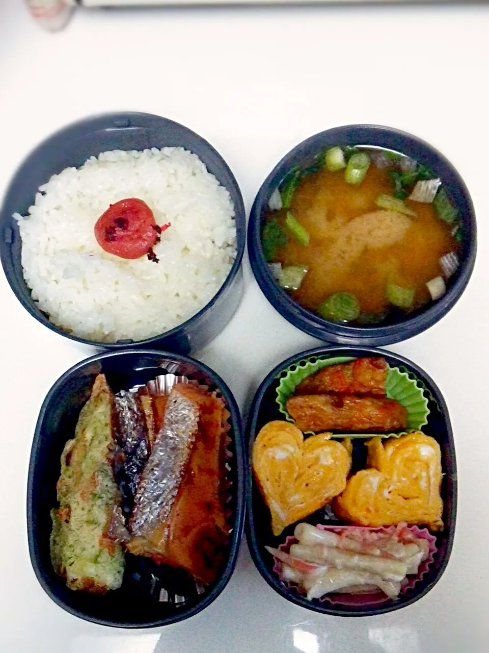 Snapdishの料理写真:主人のお弁当♪焼き鮭|しずかちゃんさん