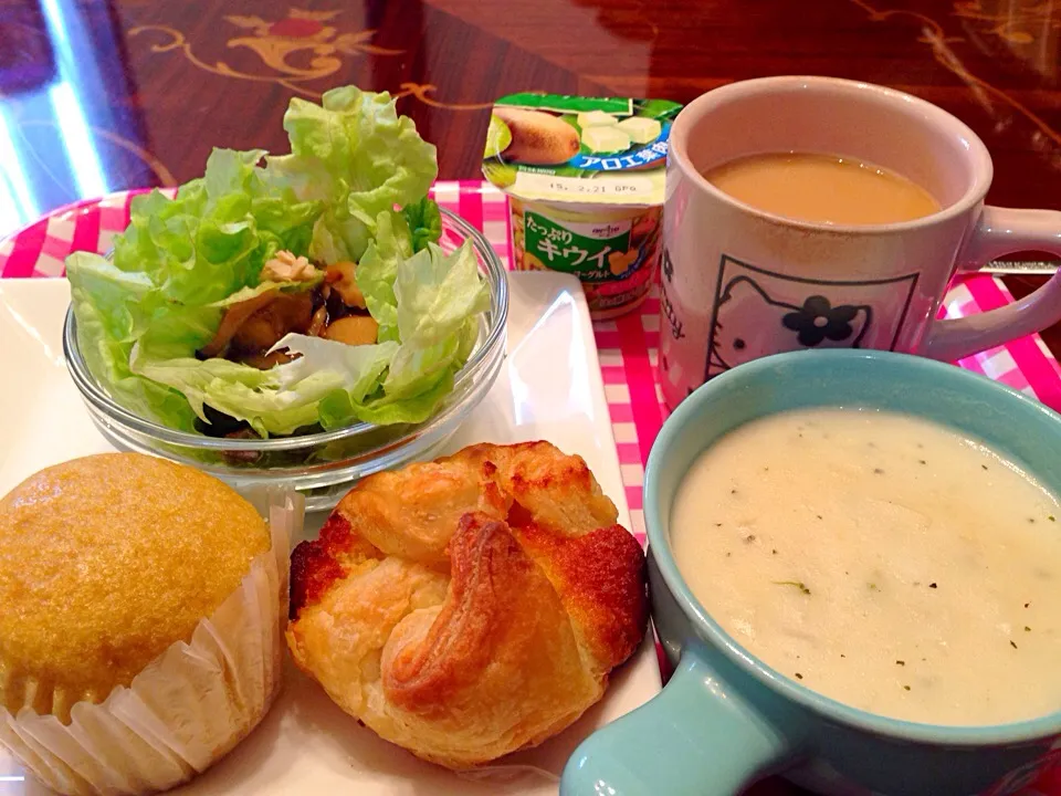 今日の朝御飯(๑´ڡ`๑)|ちゃたままさん