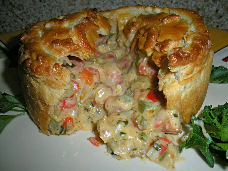 Sunday Dinner Crawfish and Andouille Pie #Seafood #Dinner #Main dish 😊|Alisha GodsglamGirl Matthewsさん