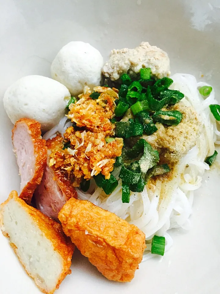 Fish Balls & Pork Rice noodle|Queenさん