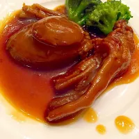 Abalone & Goose leg stewed in the gravy|ennuiさん