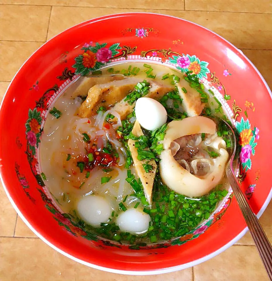 Snapdishの料理写真:ベトナムのバンカン(Banh canh)|マイトョアさん