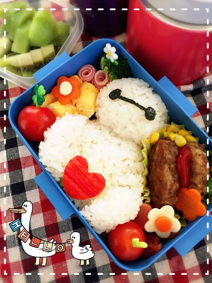 Snapdishの料理写真:ベイマックスランチ|あおぱんださん