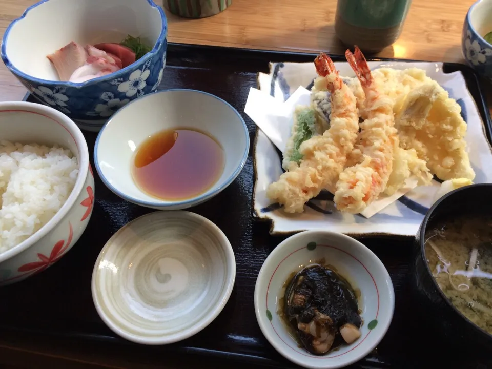 Snapdishの料理写真:天ぷら定食|ますおさん