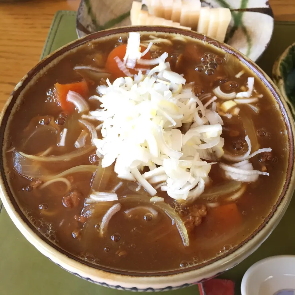 Snapdishの料理写真:カレー温麺|ペン太トニックさん