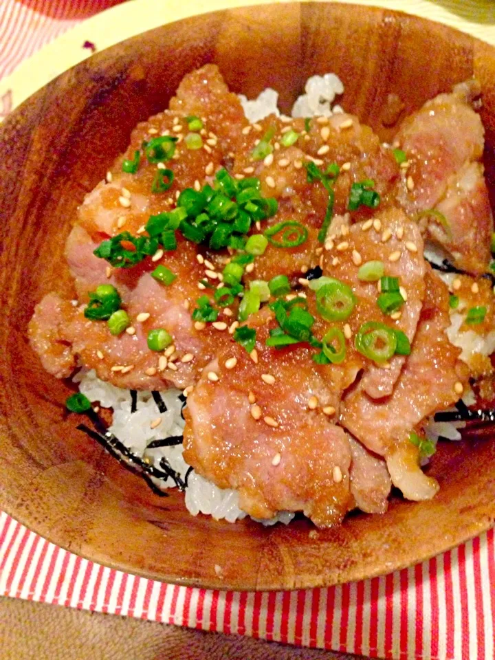 2月9日肉の日😉✨ステーキ丼(^^)|禄 恵さん