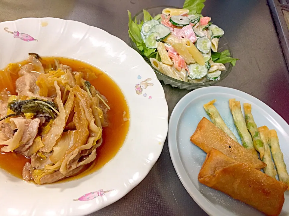 しっぱーい💦💦💦 白菜と豚肉のミルフィーユ。盛り付けでバラバラだぁ〜( ´•̥̥̥д•̥̥̥`̀)|Hiroko Suzukiさん