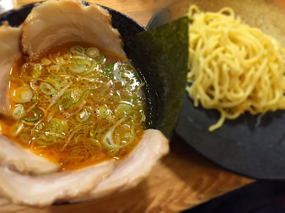 Snapdishの料理写真:Spicy Miso Tsukemen w/Chashu|Samuel Naylorさん