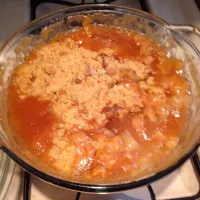 Apple pie with crumble top|Spice Girlさん