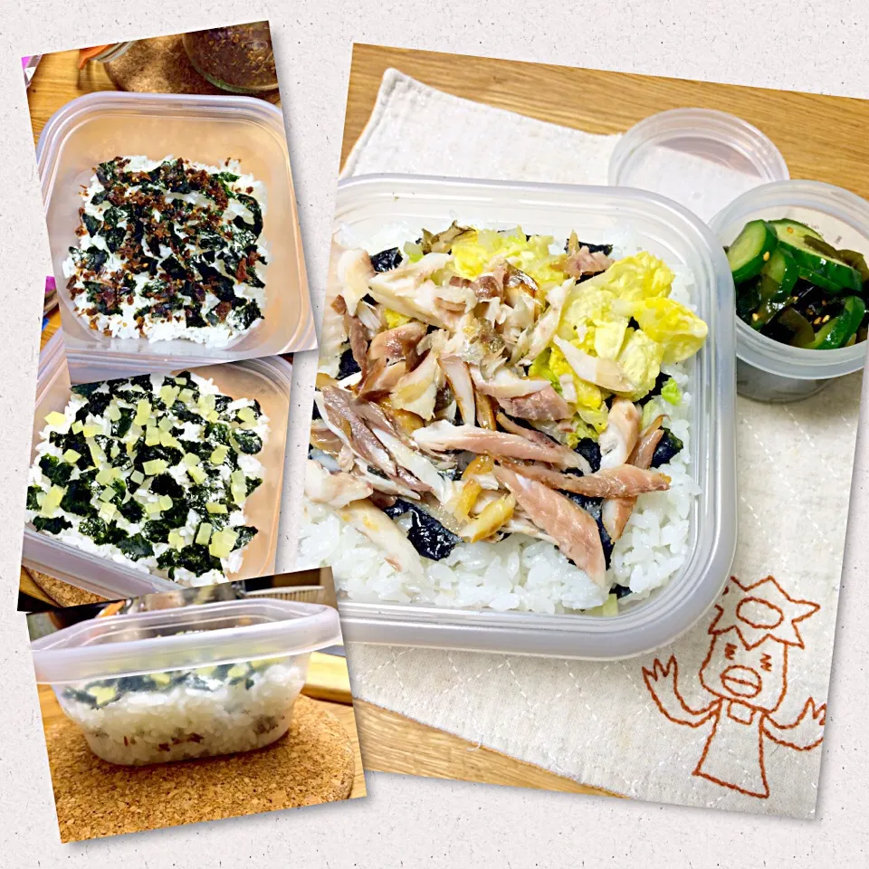 かっぱ弁当(o⁰⊖⁰o)のんちゃん海苔弁風|morimi32さん