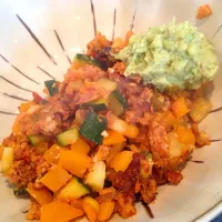 Mexican veggie burger sauté|Megan bさん