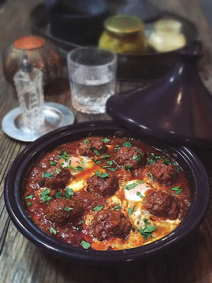 Snapdishの料理写真:Kefta tagine with eggs|rick chanさん