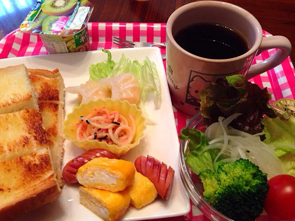 今日の朝御飯(๑´ڡ`๑)|ちゃたままさん