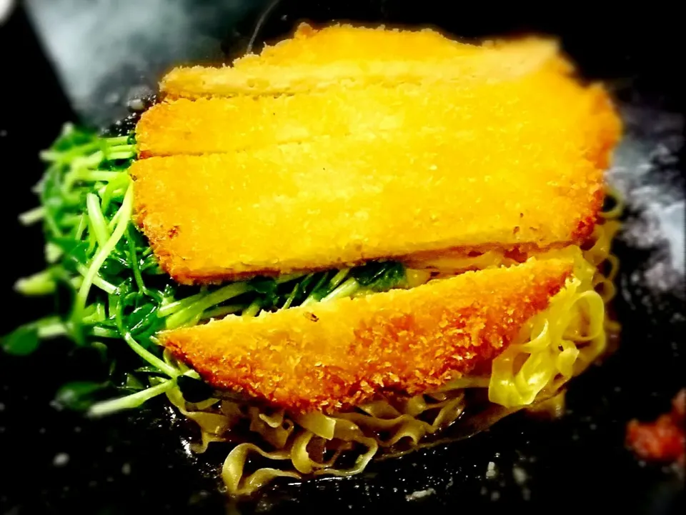 chicken cutlet noodles...|princessjoさん