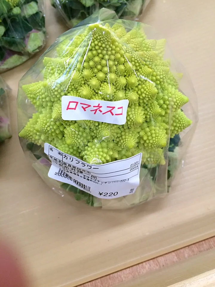 Broccoli and cauliflower hybrid!!... Romanesco|Nigel Nakadaさん