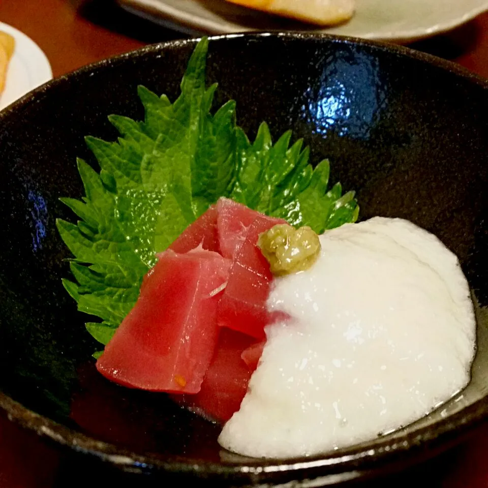 🐟マグロのやまかけ|ふりるさん