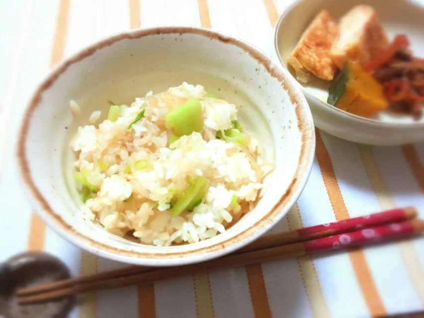 大好きかてメシ！甘辛糸ｺﾝと小松菜ご飯|めいさん