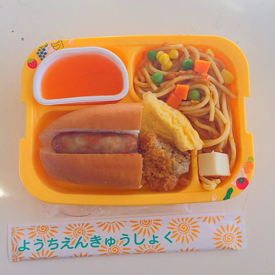 幼稚園弁当 試食会(¬_¬)|ひろみ☺︎さん