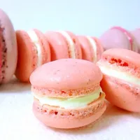 Raspberry French Macarons|Mich Liowさん