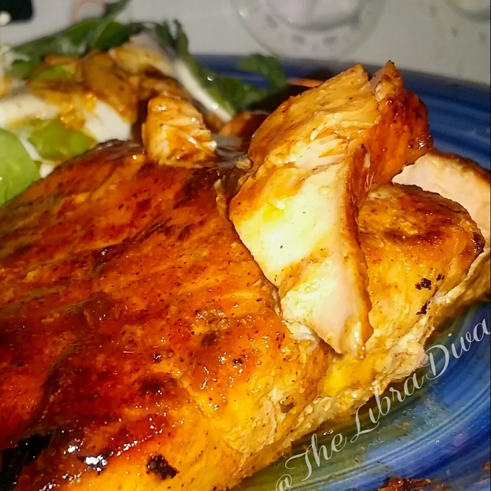 Honey Bourbon Salmon|TheLibraDivaさん