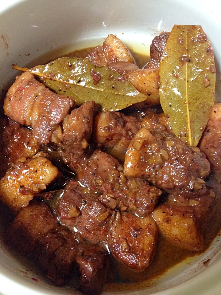 Marinated Pork in Vinegar & Garlic Sauce|Tatatさん