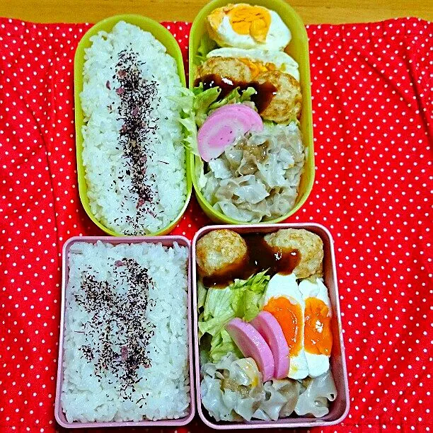 次女の部活弁当🍱と
長女の留守番弁当🍱|ふみぃさん