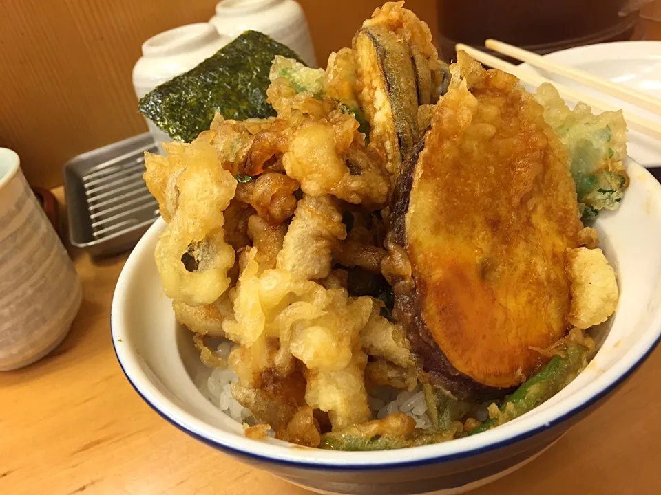 野菜天丼|hirotomoさん