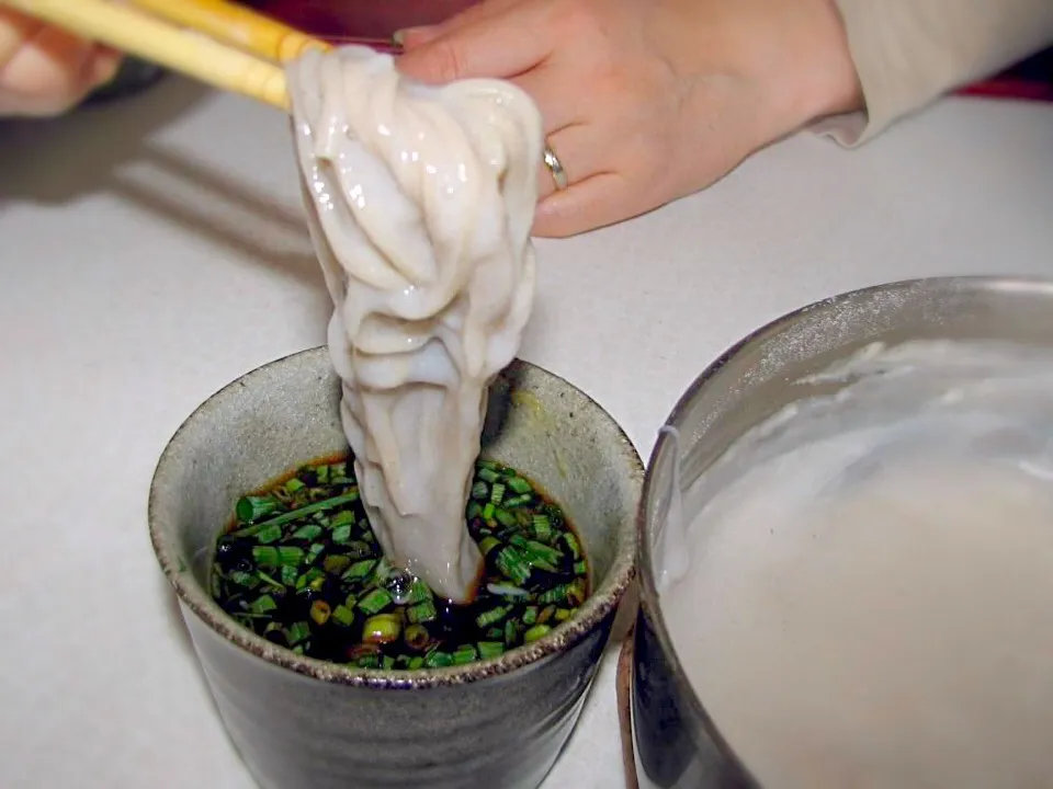 熱々ドロドロの蕎麦湯をつけて食べるざるそば|Takeshi  Nagakiさん