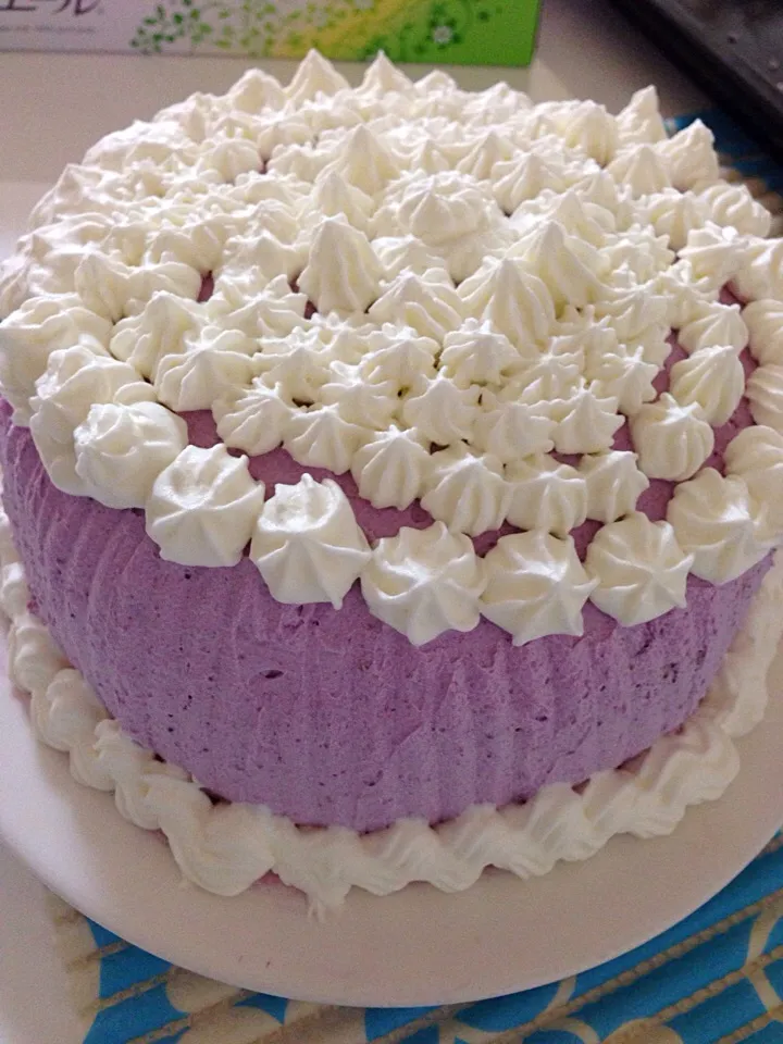 Ube cake❤️|Germaine Español Alab-Kodairaさん