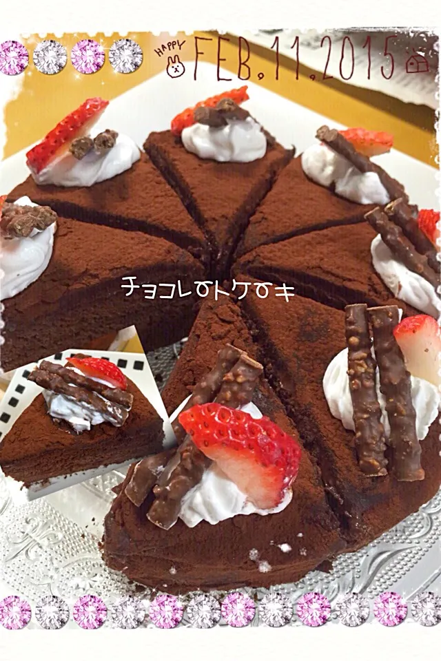 チョコレートケーキ🍰|✰︎miyu✰︎さん