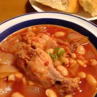 Chicken & bean soup :)