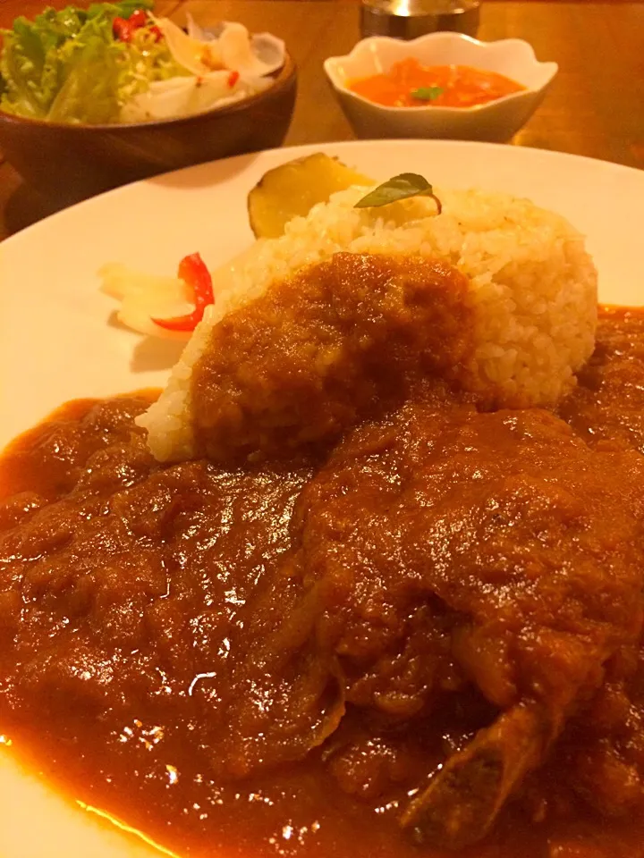 Snapdishの料理写真:ポークリブ・スペシャルカレー|ダンディ☆和田さん