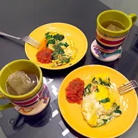 Spinach-Turkey Omelet|Nedu Martin Egwuagu Jr.さん