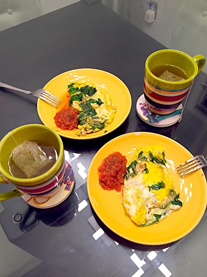 Spinach-Turkey Omelet|Nedu Martin Egwuagu Jr.さん