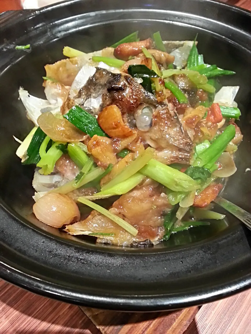 Stir fried fish head|Arthurさん