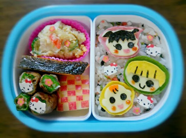 うちの三姉妹弁当～その１～|國澤志保子さん