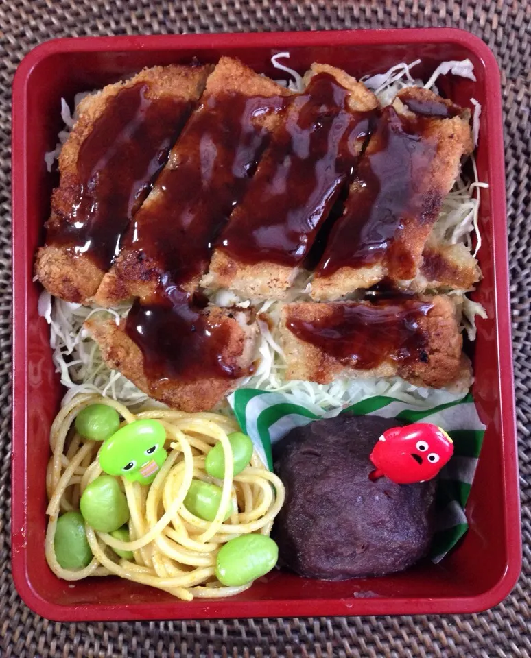 ソースかつ丼弁当|*なおみん*さん