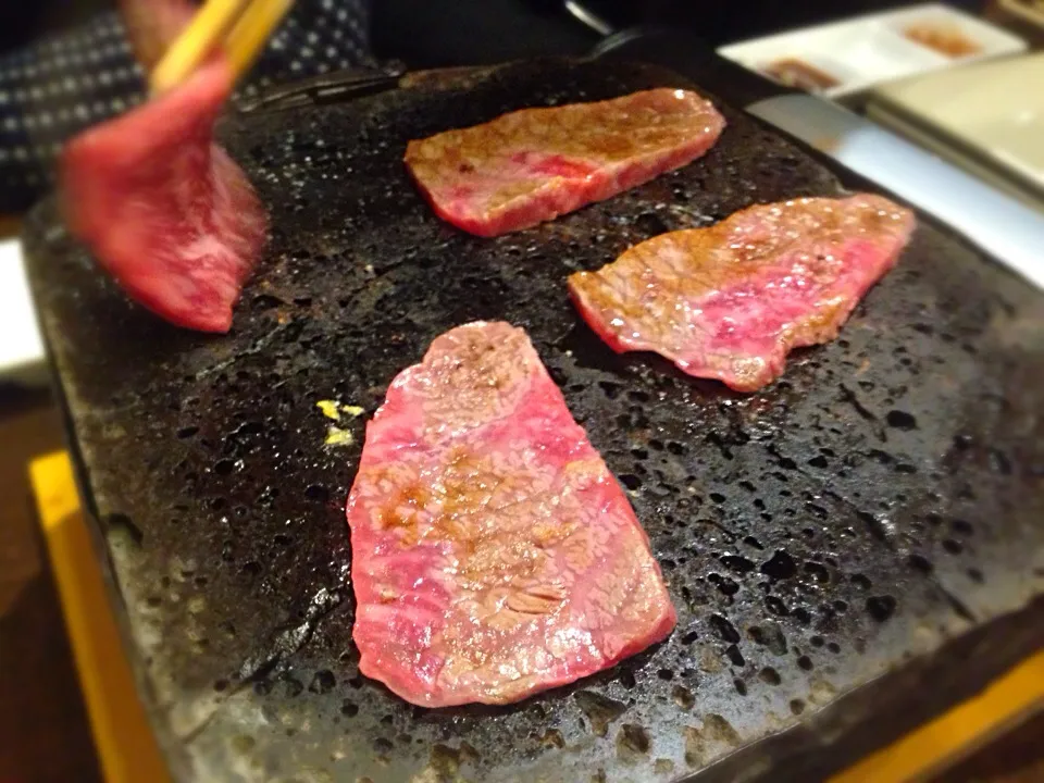 Snapdishの料理写真:溶岩焼肉|yossyさん