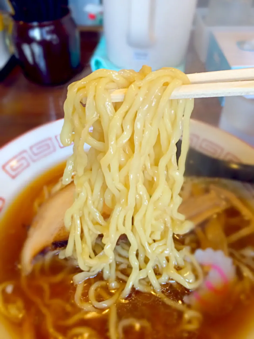 瀧本軒の中華そばの麺|morimi32さん